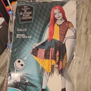 Disney Sally Kids Costume - Red, Yellow, Black